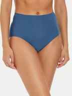 Majtki damskie - Chantelle Figi klasyczne z wysokim stanem Soft Stretch C26470 Niebieski - miniaturka - grafika 1