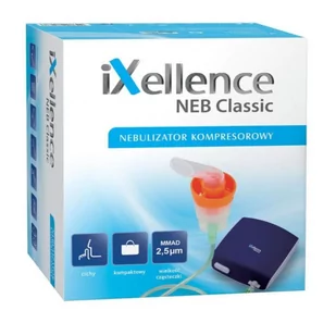 Genexo Inhalator tłokowy iXellence NEB Classic - Inhalatory i akcesoria - miniaturka - grafika 1