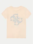 Koszulki i topy damskie - Guess T-Shirt J5GI02 K6YW4 Różowy Regular Fit - miniaturka - grafika 1