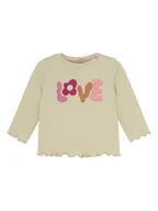 Kaftaniki dla niemowląt - Noppies Koszulka w kolorze beżowym - miniaturka - grafika 1