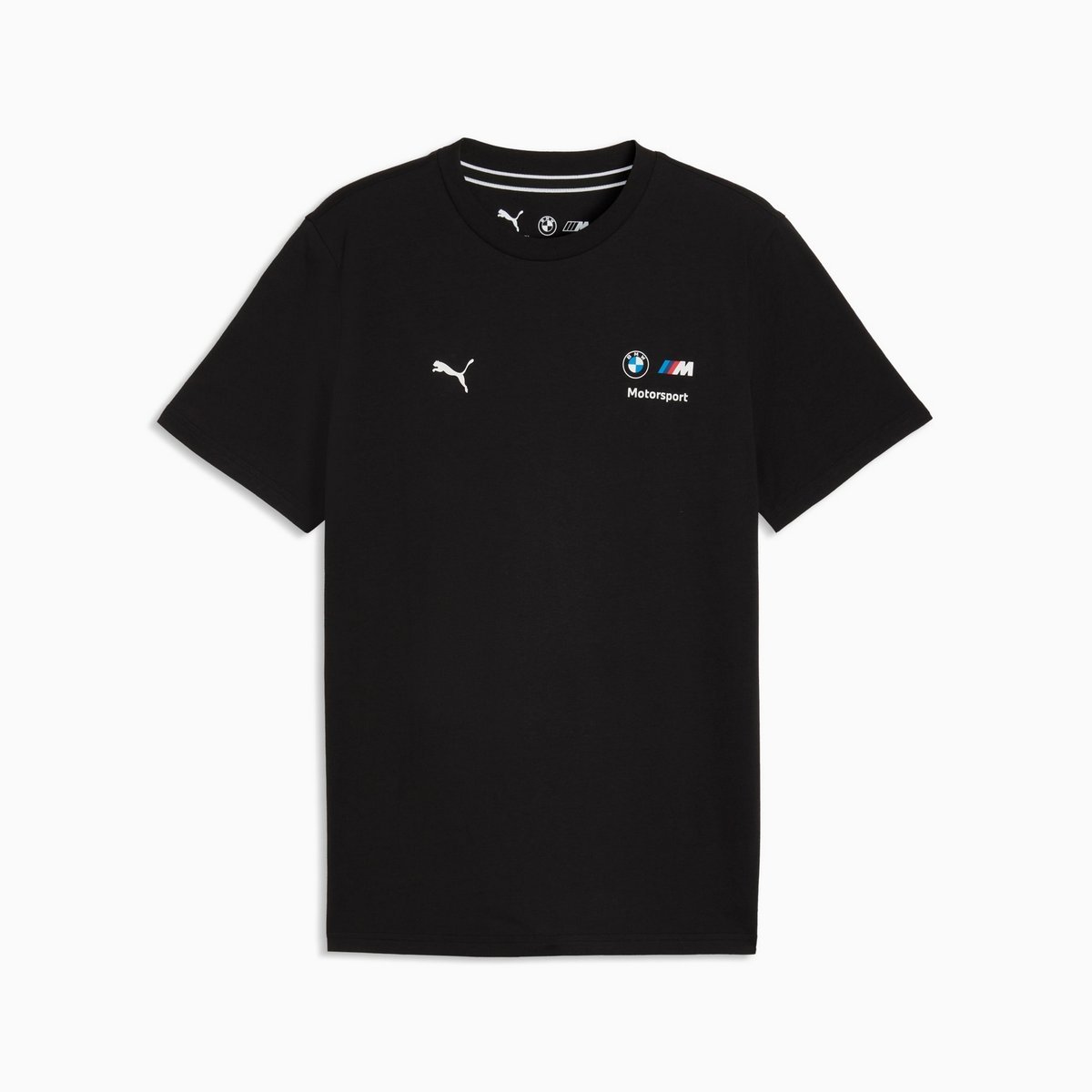 Koszulka męska Puma BMW MMS ESS LOGO czarna 63489701 r M