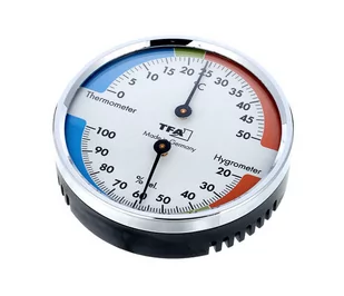 Higrometr TFA Thermo-Hygro Comfort do futerału - Inne urządzenia pomiarowe - miniaturka - grafika 1