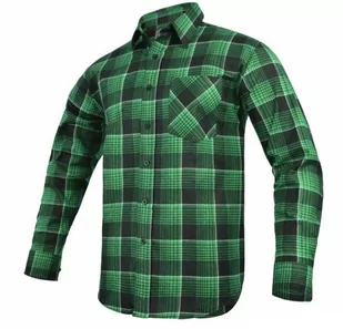 Modar Koszula Robocza Flanelowa Kratę Zielona 40 - Odzież robocza - miniaturka - grafika 1