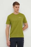 Bielizna sportowa męska - Montane t-shirt funkcyjny Dart kolor zielony MDRTS - miniaturka - grafika 1