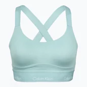 Bielizna sportowa damska - Biustonosz treningowy Calvin Klein LVGWS5K137 High Support ether WYSYŁKA W 24H 30 DNI NA ZWROT - miniaturka - grafika 1