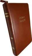 Religia i religioznawstwo - Wrota nadziei Uwspółcześniona Biblia Gdańska UBG F2 duża skóra zamek złoto duża czcionka findik - miniaturka - grafika 1