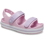 Buty dla chłopców - Sandały dziecięce Crocs Crocband Cruiser Sandal K Rozmiar butów (UE): 30-31 / Kolor: różowy - miniaturka - grafika 1