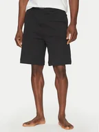 Piżamy męskie - Calvin Klein Underwear Szorty piżamowe 000NM2707E Czarny Regular Fit - miniaturka - grafika 1