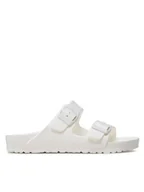 Klapki i japonki damskie - Birkenstock Klapki Arizona EVA 0129443 Biały - miniaturka - grafika 1