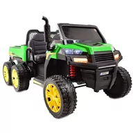 Pojazdy elektryczne dla dzieci - Super Toys BUGGY 6 KOŁOWY DLA 2 DZIECI WYWROTKA MIĘKKIE KOŁA MIEKKIE SIEDZENIE NAJMOCNIEJSZA WERSJA/A730-2 uniwersalny 370740-uniw - miniaturka - grafika 1