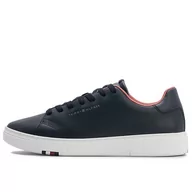 Buty sportowe męskie - Buty Tommy Hilfiger Elevated RBW Cupsole FM0FM04487-DW5 - granatowe - miniaturka - grafika 1
