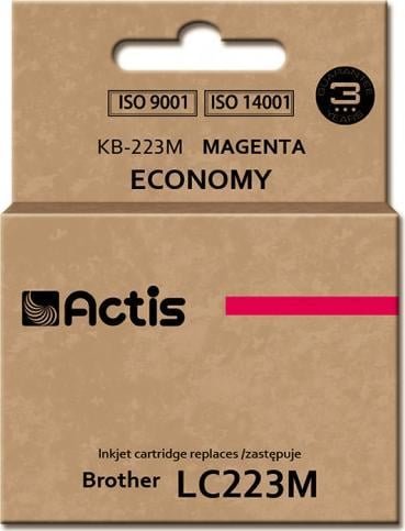 Tusz Actis Tusz ACTIS KB-223M zamiennik Brother LC223M Standard 10 ml czerwony