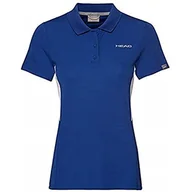 Koszulki i topy damskie - Head Damska koszulka polo Club Tech Polo W Polos niebieski Royal XS 814339-RO XS - miniaturka - grafika 1