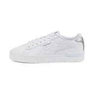 Trampki damskie - PUMA Damskie trampki Jada postarzane, Puma White Puma Silver, 38.5 EU - miniaturka - grafika 1