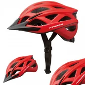 Kaski rowerowe - Modi Kross Vincitore Mtb L 58-61cm czarno-czerwony - miniaturka - grafika 1