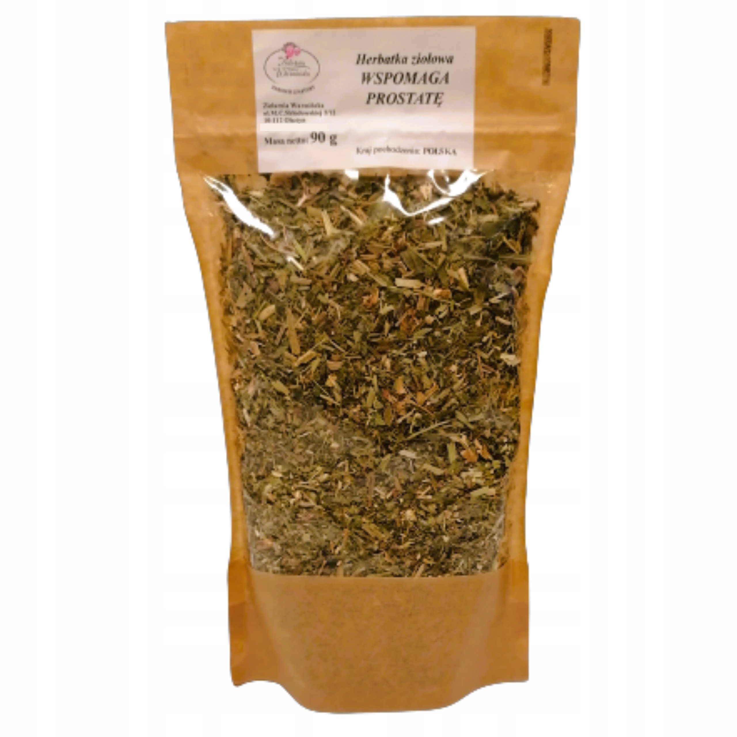 Herbata Ziołowa Wspomaga Prostatę Zielarnia Warmińska
