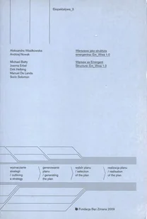 Fundacja Bęc Zmiana Ekspektatywa 3 Warszawa jako struktura emergentna - odbierz ZA DARMO w jednej z ponad 30 księgarń! - Książki o architekturze - miniaturka - grafika 1