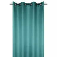 Zasłony - Stof Zasłona Copenhague 140x260 turkusowa - miniaturka - grafika 1