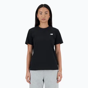 Koszulka damska New Balance Jersey Small Logo black - Koszulki i topy damskie - miniaturka - grafika 1