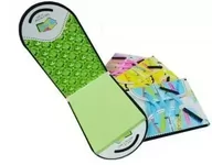 Szkolne artykuły papiernicze - Karteczki samoprzylepne but 76x51mm 100szt MIX - Schemat - miniaturka - grafika 1