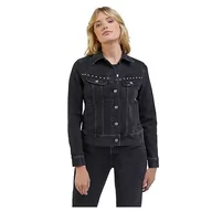 Kurtki damskie - Lee Damska kurtka dżinsowa Rider Jacket, Midnight peace, XL - miniaturka - grafika 1