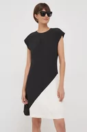 Sukienki - Tommy Hilfiger sukienka kolor czarny mini prosta - miniaturka - grafika 1