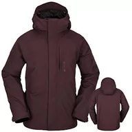 Kurtki męskie - Volcom Kurtka męska Dua Gore-tex Jacket, brązowa, XL, brązowy, XL - miniaturka - grafika 1