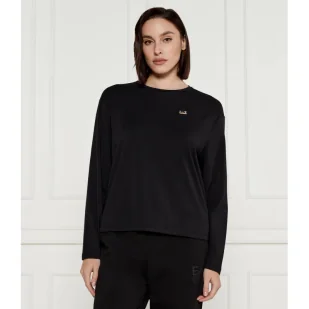 EA7 Bluzka Loose fit - Bluzki damskie - miniaturka - grafika 1
