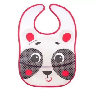 Canpol babies Śliniak plastikowy z kieszonką panda 9/232 1 szt - Pozostałe kosmetyki - miniaturka - grafika 2