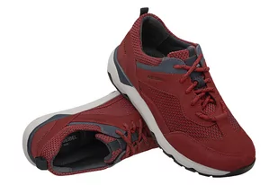 Półbuty Sneakersy JOSEF SEIBEL 37708 TE21 402 Jeremiah 08 H Rot-Kombi Czerwone - Sneakersy damskie - miniaturka - grafika 4