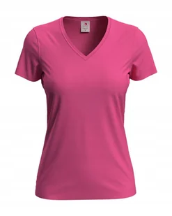 Koszulka damska T-shirt damski Stedman V-neck ST2700 Sweet Pink L - Koszulki i topy damskie - miniaturka - grafika 1