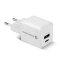 Ładowarki do telefonów - Ładowarka sieciowa do telefonu / smartfona everActive SC-330Q z gniazdem USB QC3.0/PD - miniaturka - grafika 1