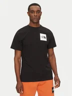 Koszulki męskie - The North Face T-Shirt Fine NF0A8A6M Czarny Regular Fit - miniaturka - grafika 1
