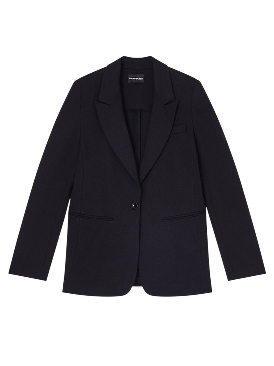 giacche damskie emporio armani - kurtka blazer - czarny