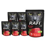 Mokra karma dla kotów - RAFI Cat Adult z wołowiną 10x300g - miniaturka - grafika 1