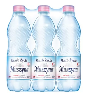 WODA MUSZYNA SKARB ŻYCIA NIEGAZOWANA 0,5L x9 - Desery dla dzieci - miniaturka - grafika 1