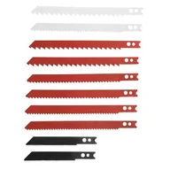 Brzeszczoty - VERTO Brzeszczot do wyrzynarki, uchwyt typu U, 10 sztuk, - miniaturka - grafika 1