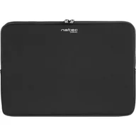 Torby na laptopy - Natec Etui do laptopa Coral 13.3 cali Czarny - miniaturka - grafika 1