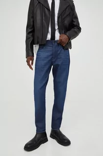 Spodnie męskie - G-Star Raw jeansy męskie kolor niebieski - grafika 1