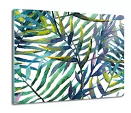 Deski do krojenia - osłona płyty kuchennej Bambus liście wzór 60x52, ArtprintCave - miniaturka - grafika 1