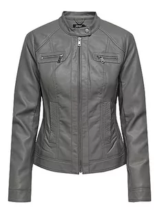 ONLY ONLBANDIT Faux Leather Biker NOOS OTW kurtka damska, Plum Kitten, 36, Plum Kitten, 36 - Kurtki damskie - miniaturka - grafika 1