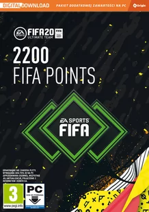 FIFA 20 Points - 2200 punktów - Gry PC - miniaturka - grafika 1