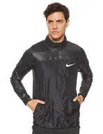 Kurtki męskie - Nike męska kurtka do biegania Black/Reflective Silver M - miniaturka - grafika 1