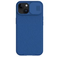 Etui i futerały do telefonów - Pancerne etui Nillkin CamShield Pro Magnetic Case do iPhone 15 z osłoną na aparat - niebieskie - miniaturka - grafika 1