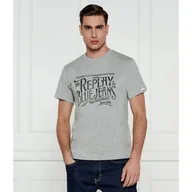 Koszulki męskie - Replay T-shirt Regular Fit - miniaturka - grafika 1