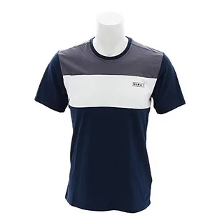 Koszulki męskie - Hurley męskie M Dri-Fit zablokowane S/S topy Armory Navy S AR7106 - grafika 1