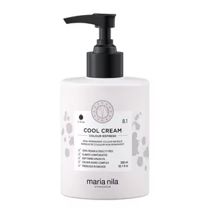 Maria Nila Colour Refresh  Cool Cream 300 ml | rewolucyjna maska do koloryzacji zapewnia wyraźne, chłodne kolory - Maski do włosów - miniaturka - grafika 1