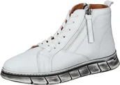 Botki damskie - Manitu Damskie sztyblety 960291-03, biały, 37 EU - miniaturka - grafika 1