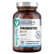 Układ pokarmowy - Myvita Silver Probiotic Kids 6 mld CFU 30 kap - miniaturka - grafika 1