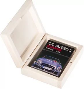 KARTY DO GRY PIATNIK CLASSIC CARS W PUDEŁKU - Gry karciane - miniaturka - grafika 1